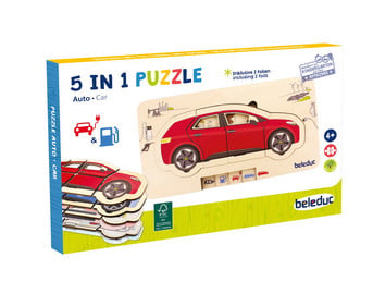 beleduc Lagenpuzzle Auto