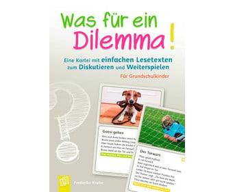 Was für ein Dilemma! Eine Kartei mit einfachen Lesetexten
