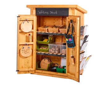 Cosy Lern Schuppen mit Schreibtafel