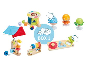 beleduc Kleine Entdecker Box Sensorik 12 bis 18 Monate