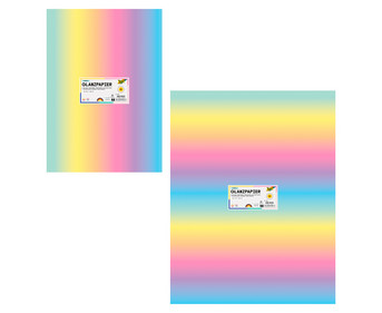 folia Glanzpapier Rainbow 100 g/m² 50 Blatt