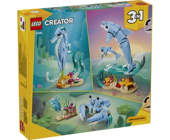 LEGO® Creator Meerestiere: Wunderschöne Delfine