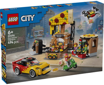 LEGO® City Pizza Liefererlebnis mit Fahrzeugen