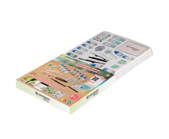 BRESSER Junior Smartes Mikroskopie Zubehörset mit QR Codes