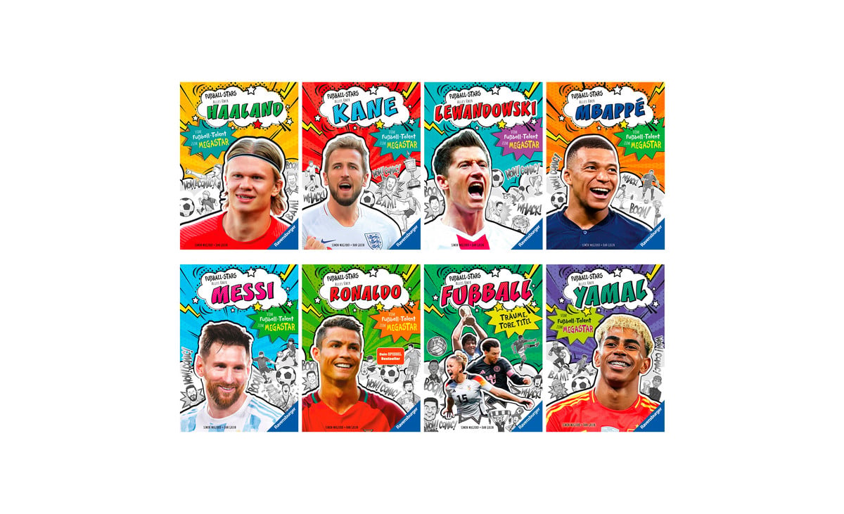 Ravensburger Bücherpaket „Fußball-Stars"